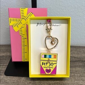 Betsey Johnson | Crayon 🖍️ Box Bag Charm